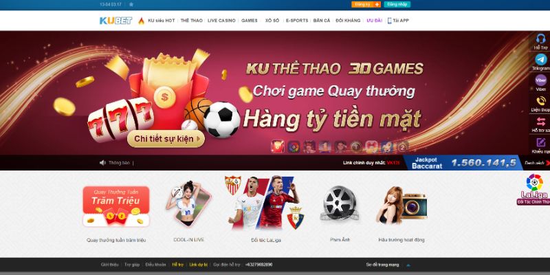 Giới thiệu nhà cái cá cược Kubet